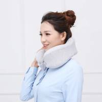 Travel neck massage pillow