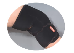 Self-Heating Magnetic Knee Support